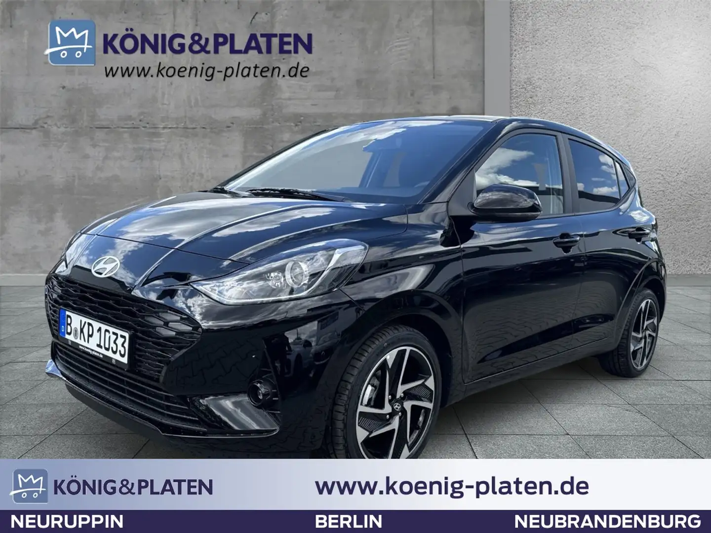 Hyundai i10 FL (79 PS) 5-MT 2WD PRIME MJ25 Navi Schwarz - 1