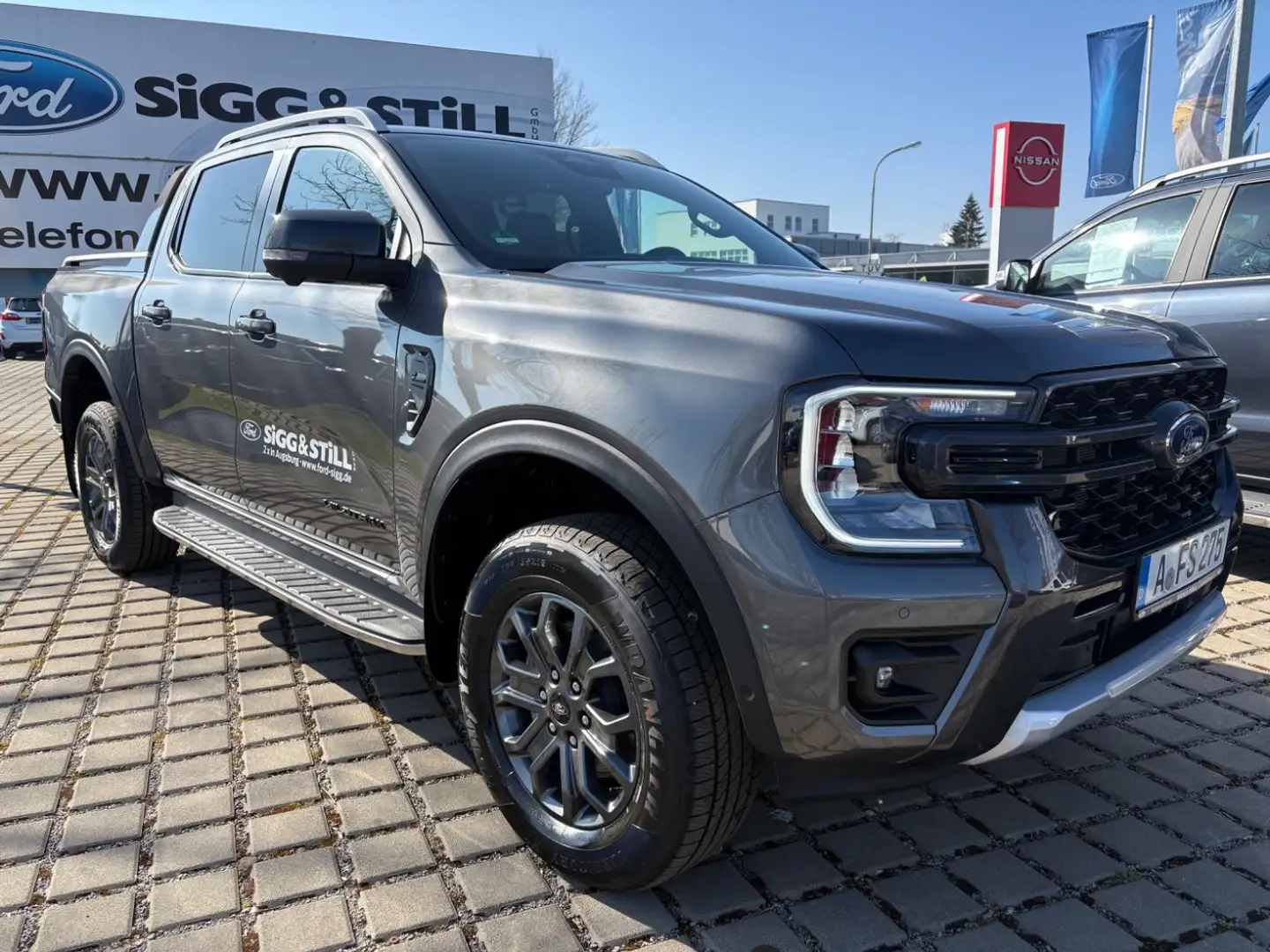 Ford Ranger Wildtrak 2.3 DoKa PHEV NAVI*iACC*360*PDC Grau - 2