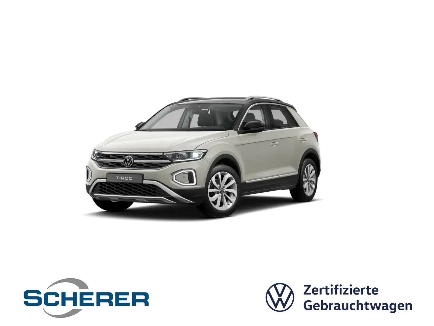 Volkswagen T-Roc Style 1.5 TSI DSG LED+ NAVI AHK RFK ACC Grau - 1