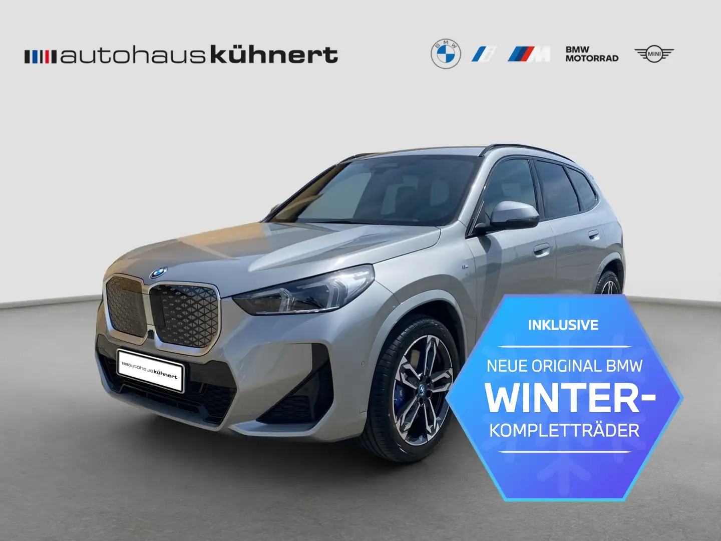 BMW iX1 eDrive20 UPE 64.170 EUR ///M-Sport 360° Argent - 1