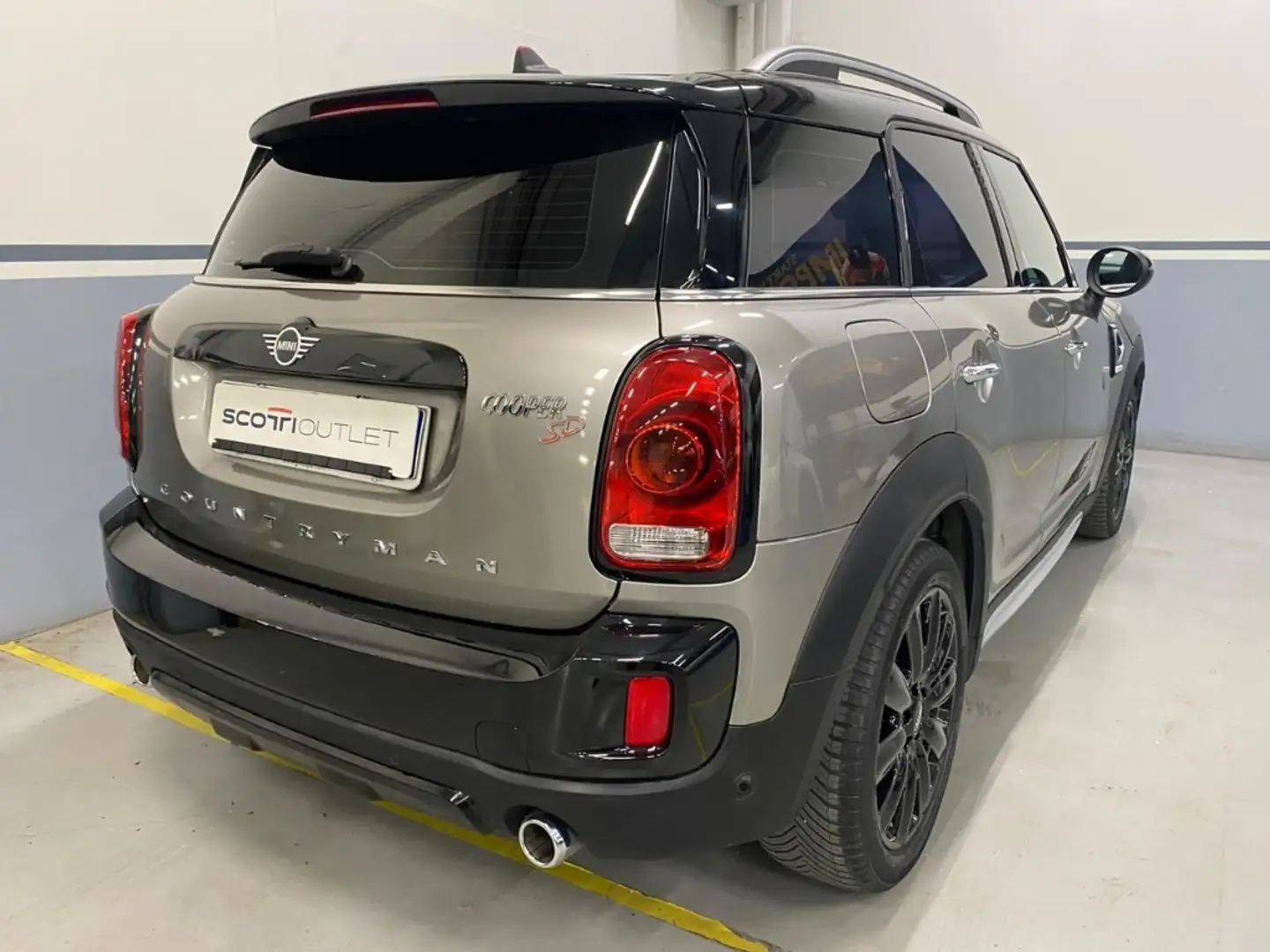 MINI Cooper SD Countryman 2.0 Cooper SD Hype all4 auto my18 Gris - 2