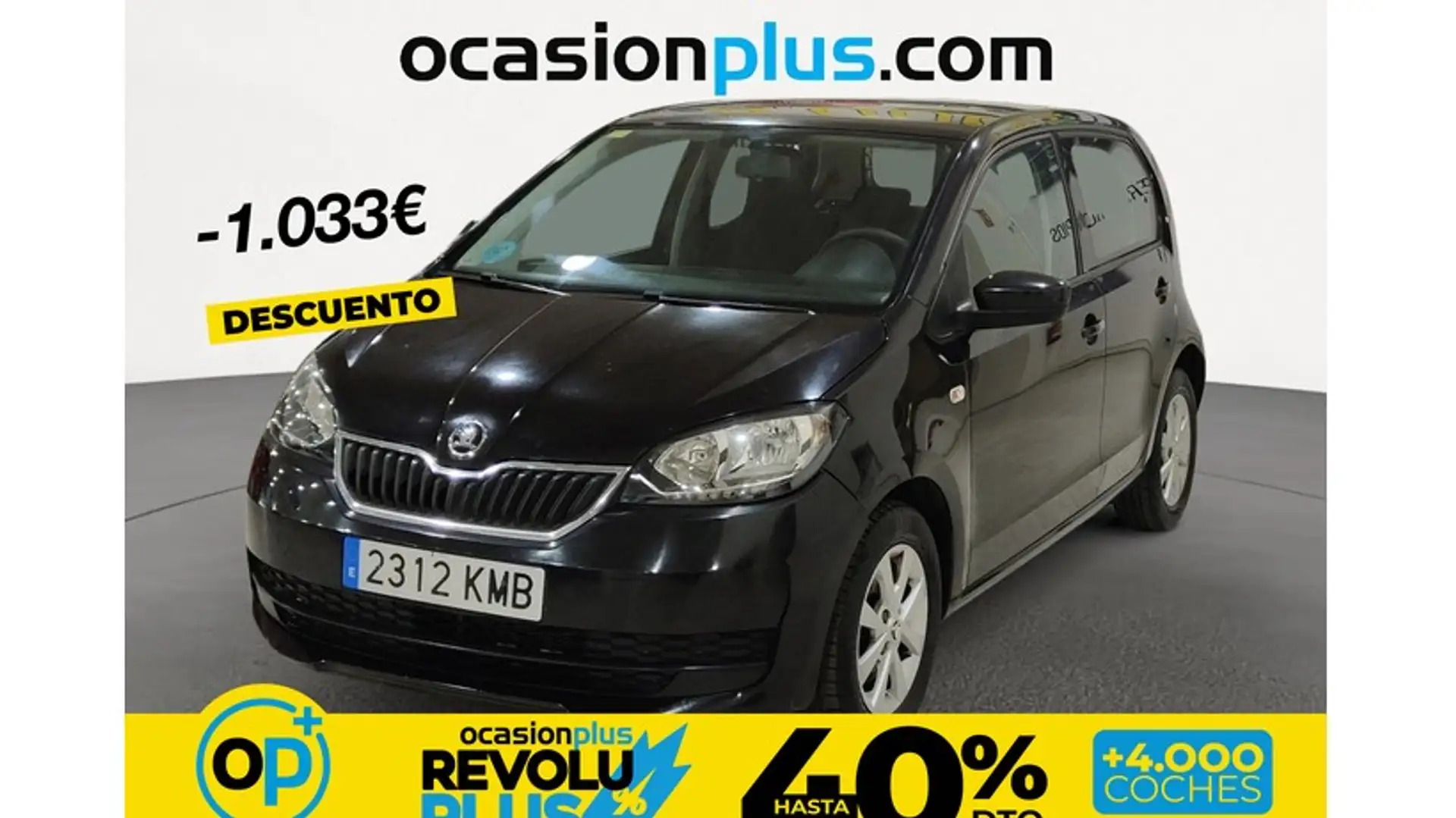 Skoda Citigo 1.0 MPI Ambition 44kW Negro - 1