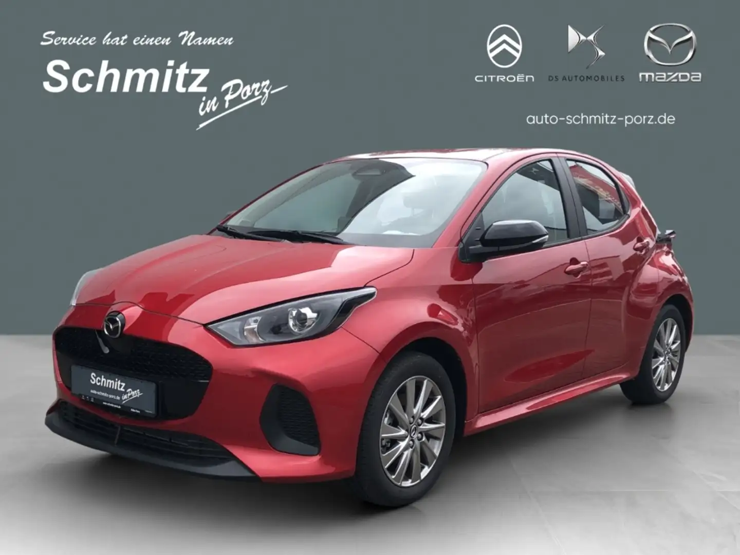 Mazda 2 CENTRE-LINE Apple CarPlay Android Auto Klimaautom Rot - 1