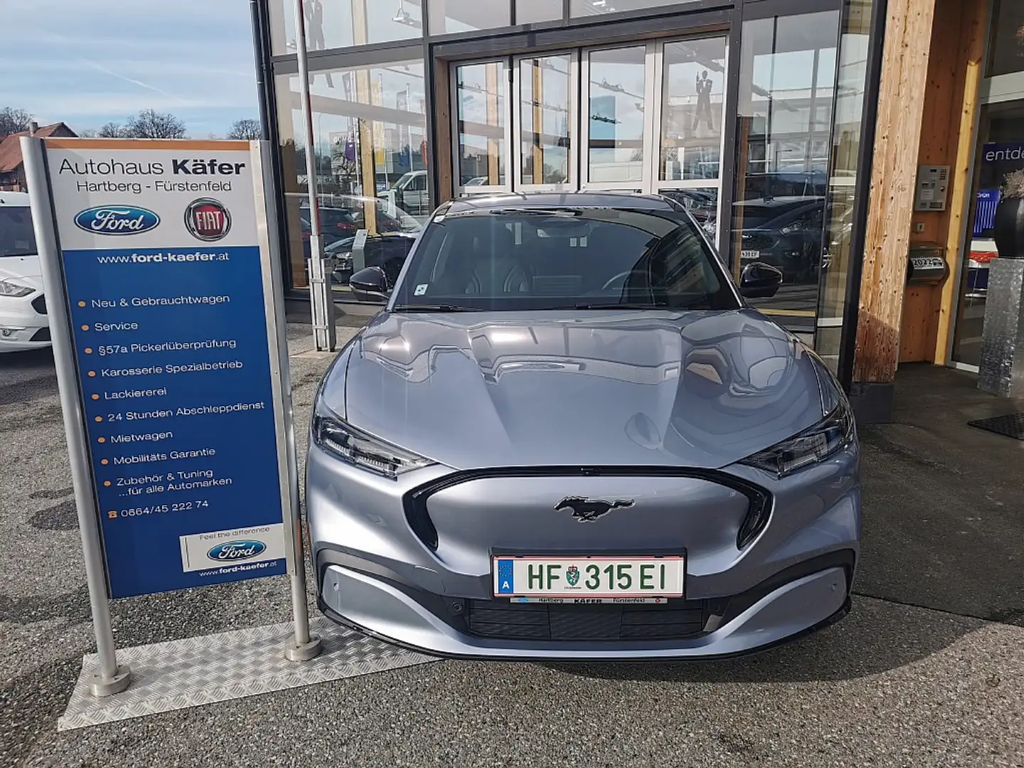 Ford Mustang Mach-E AWD Elektro Extended Range, Reichweite 540Km WL... Blau - 2