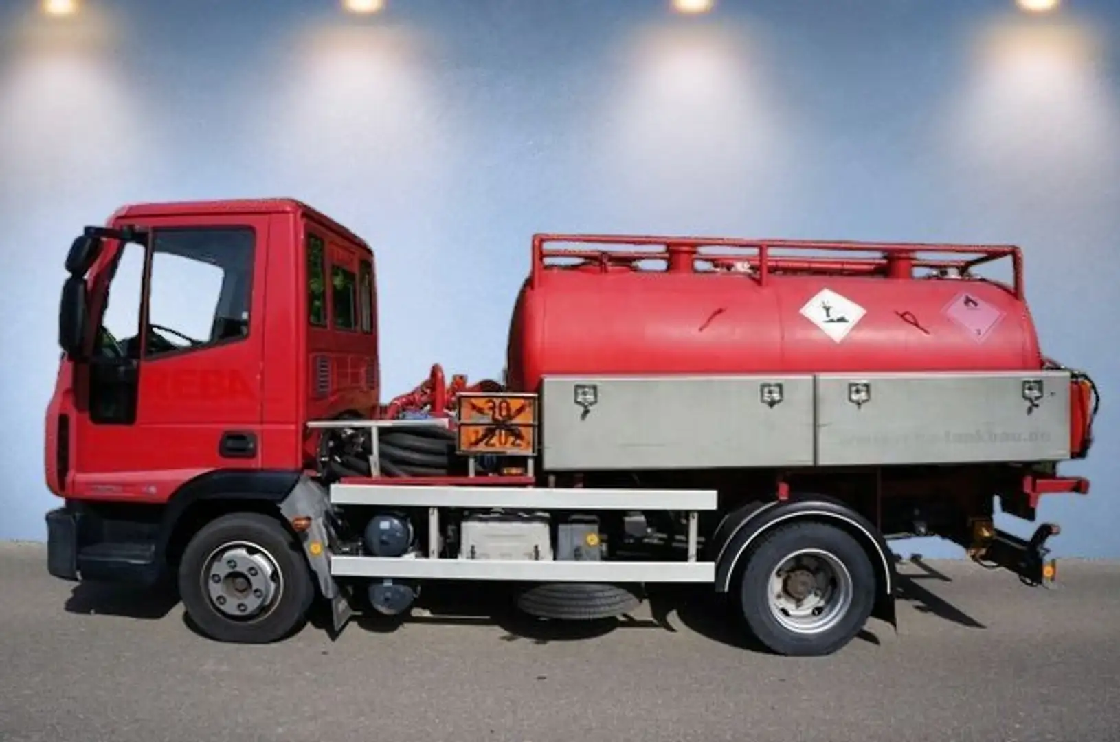 Iveco ML75E14**27000km**SAUG+DRUCK+TANK3000L=7500KG=E5 Rouge - 1