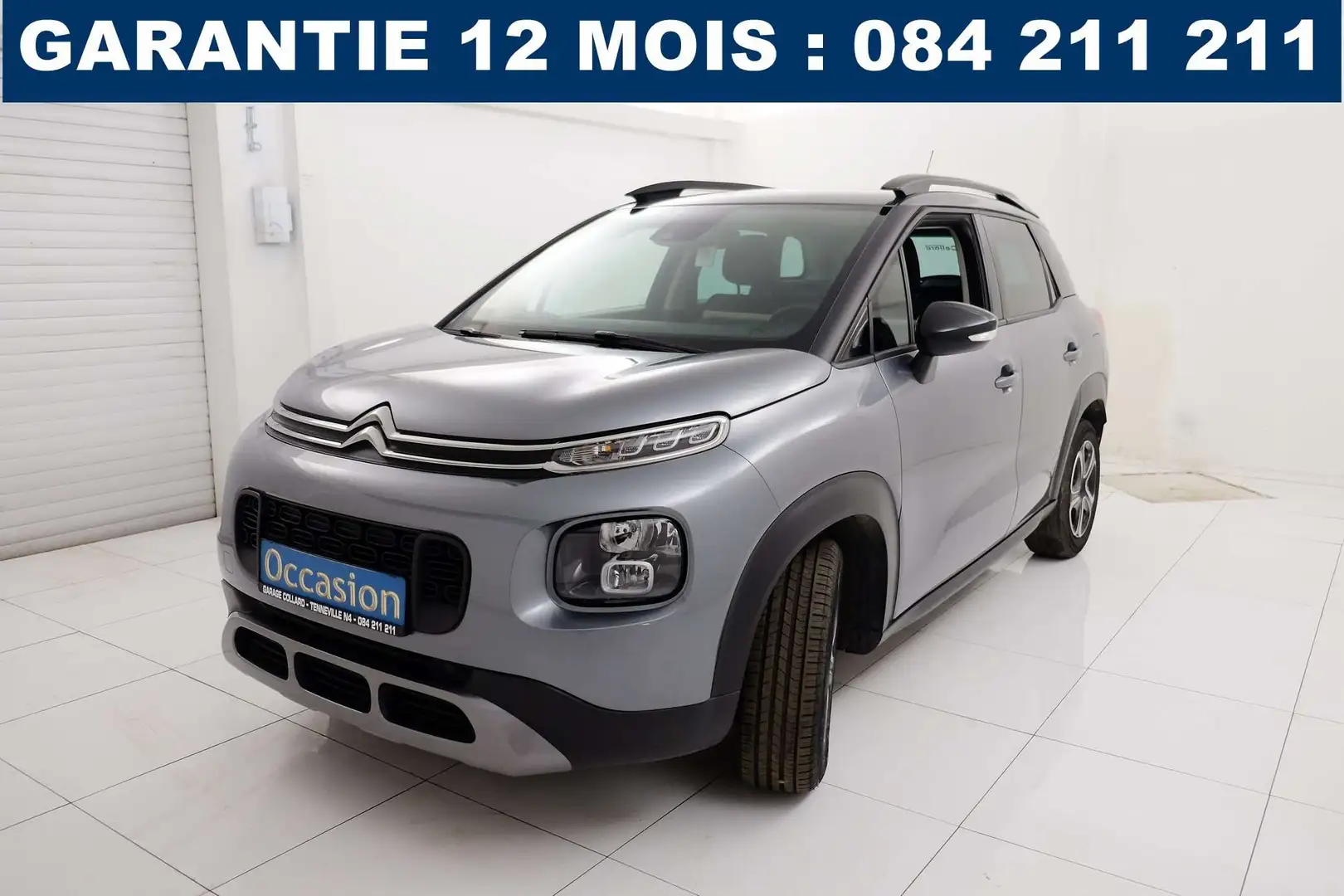 Citroen C3 Aircross 1.2 PureTech  # GPS, TEL, AIRCO AUTO, RADARS Grijs - 2