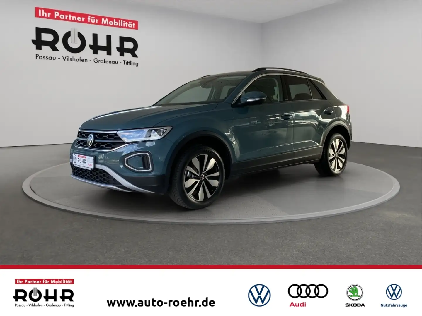 Volkswagen T-Roc Life (SHZ.NAVI.SH.ACC.PDC.DAB) 1.5 TSI Azul - 1
