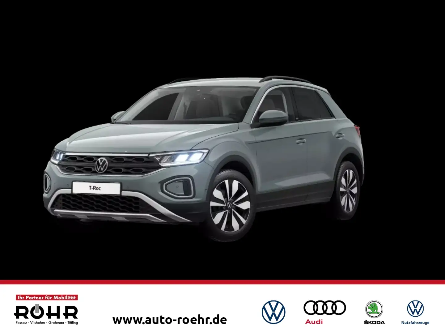 Volkswagen T-Roc Life (SHZ.NAVI.SH.ACC.PDC.DAB) 1.5 TSI Bleu - 1