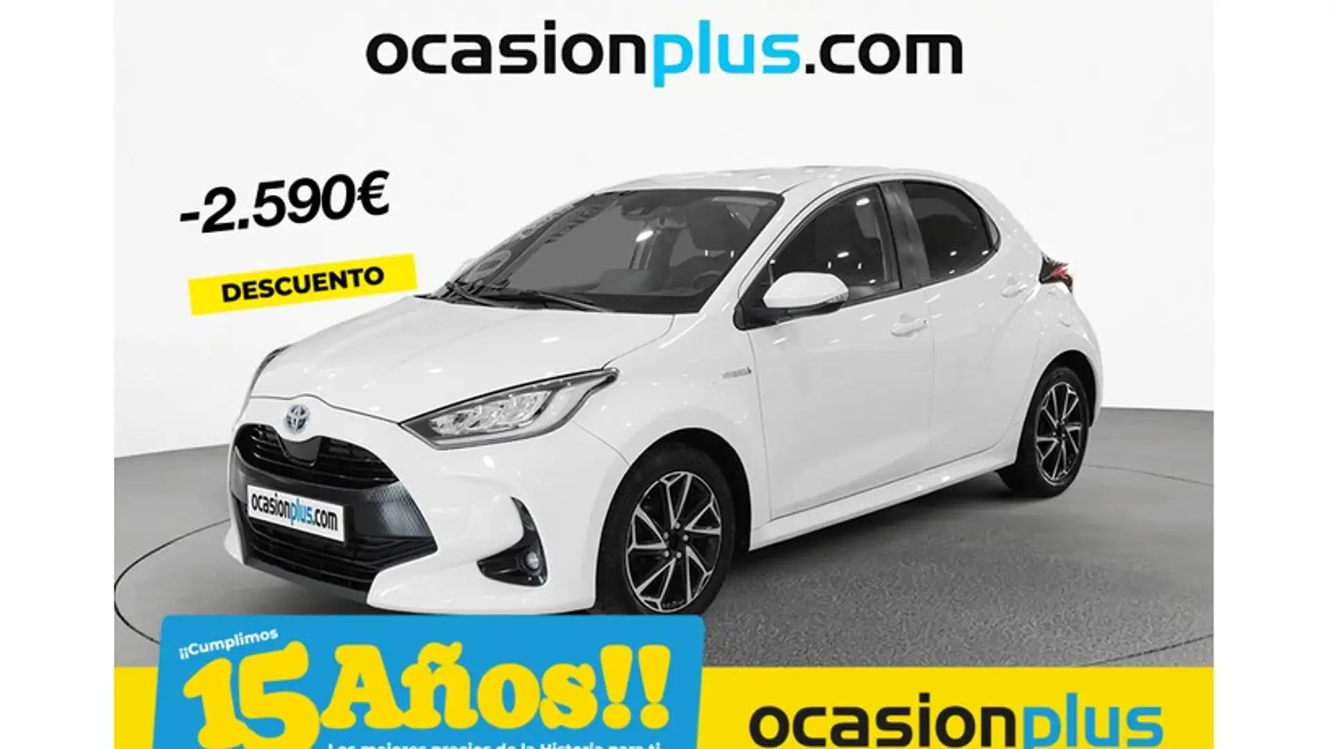 Toyota Yaris 120H 1.5 Business Plus Blanco - 1