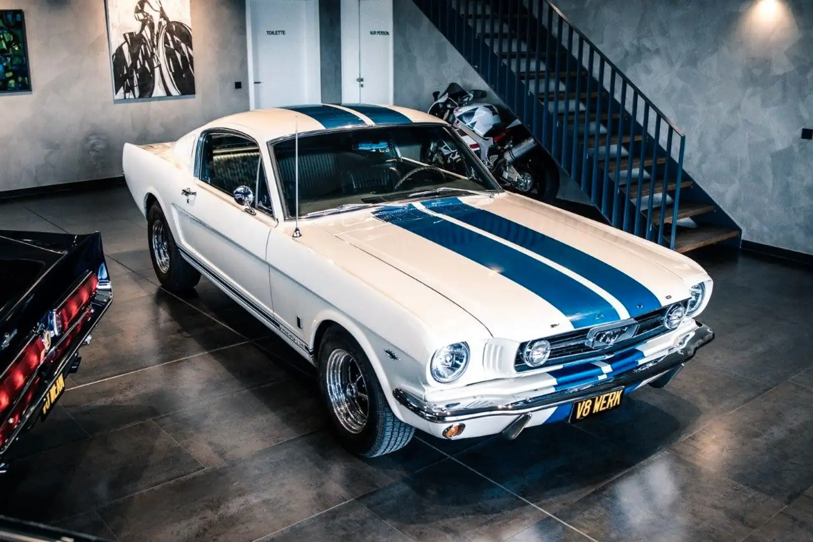 Ford Mustang Fastback "A-Code", 289 HiPo V8, Pony Weiß - 2
