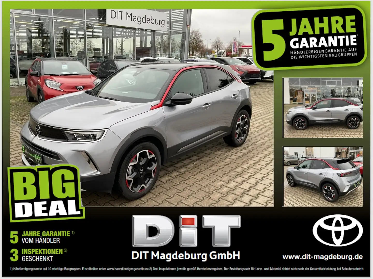 Opel Mokka 1.2 Turbo GS Line ACC+LED+Navi+SHZ+Kam.+LM Grijs - 1