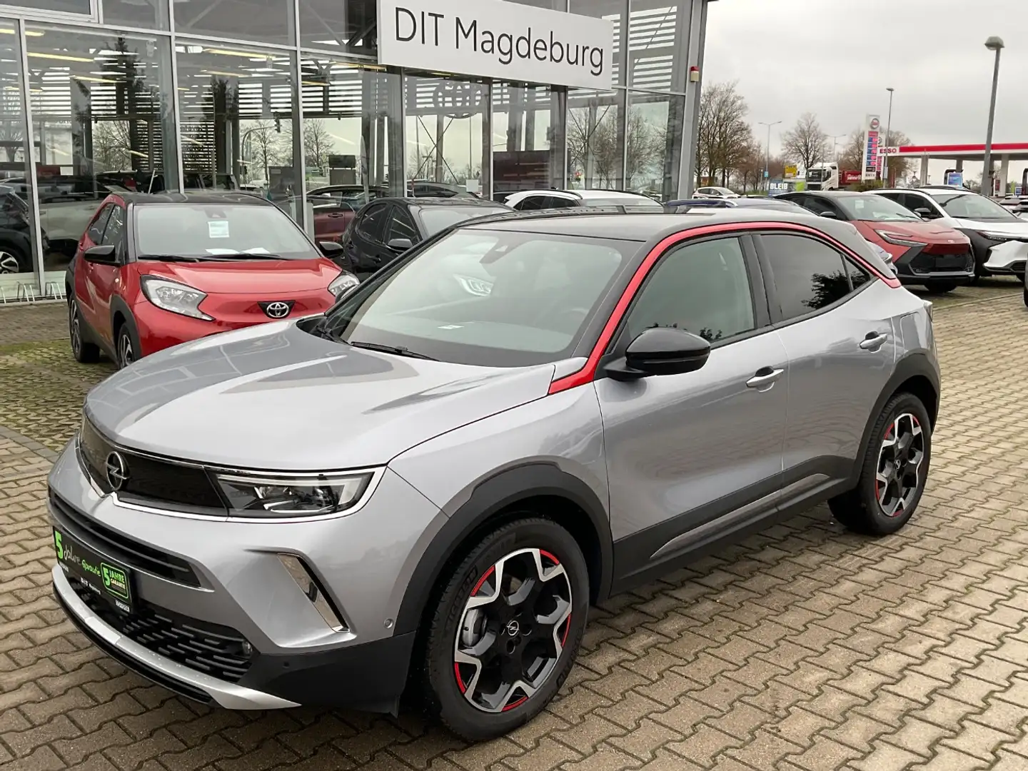 Opel Mokka 1.2 Turbo GS Line ACC+LED+Navi+SHZ+Kam.+LM Grijs - 2