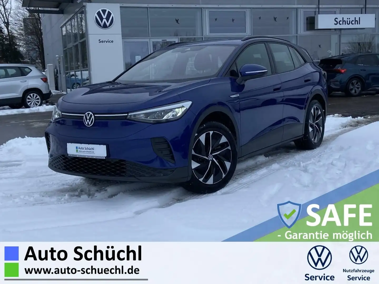 Volkswagen ID.4 Pro Performance WÄRMEPUMPE+AHK+CCS+APP-CON Blau - 1