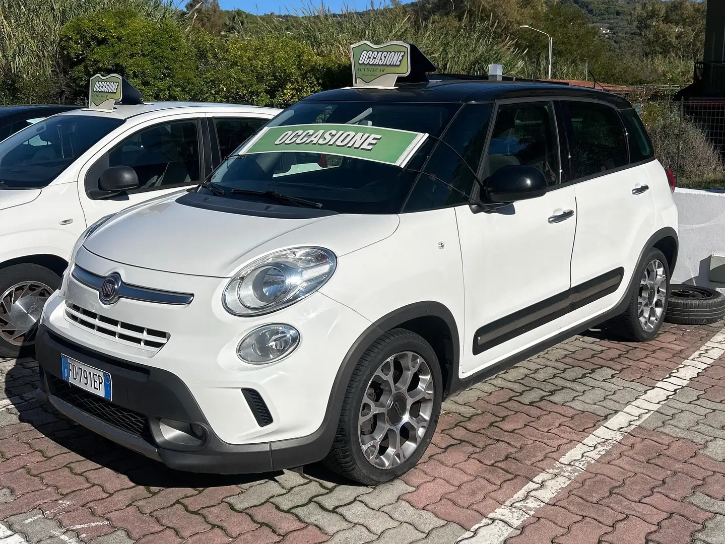 Fiat 500L 500L 1.6 mjt Lounge 120cv Weiß - 2