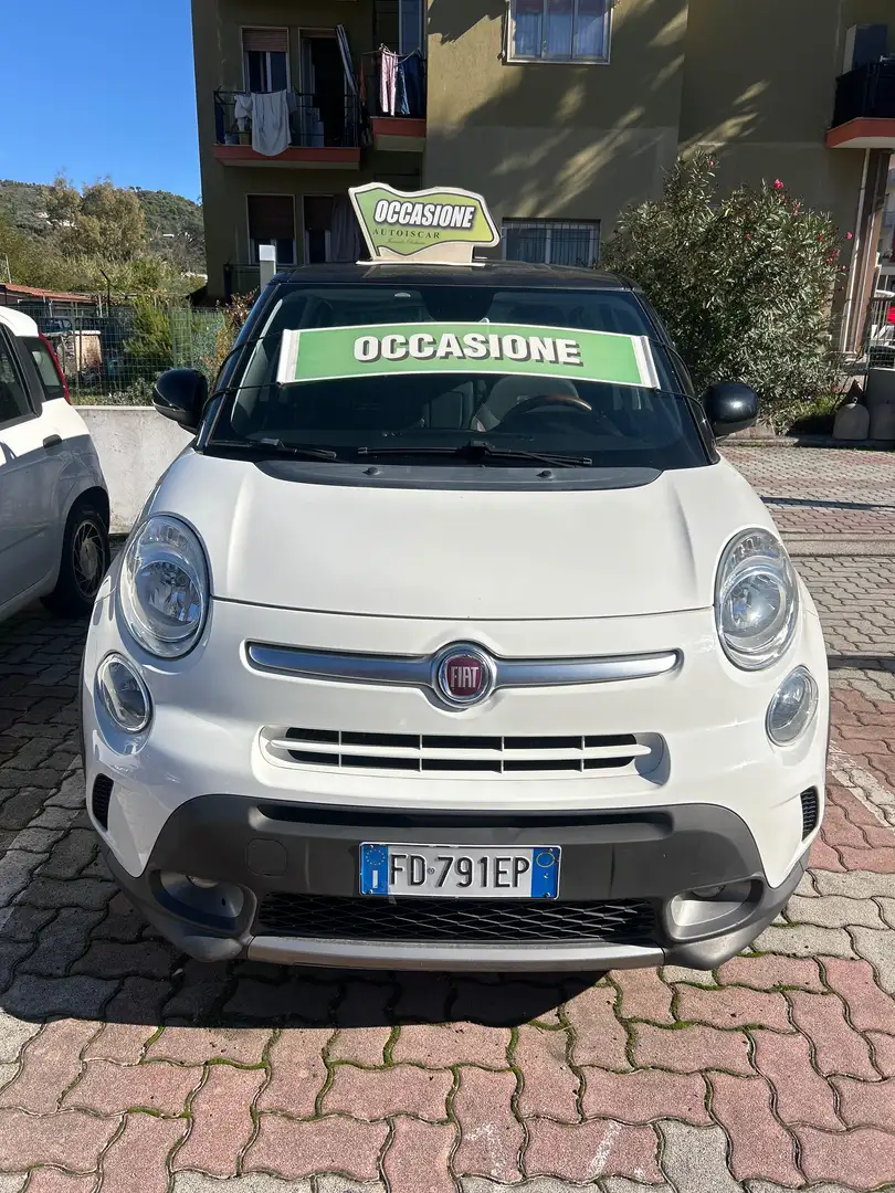 Fiat 500L 500L 1.6 mjt Lounge 120cv Blanc - 1