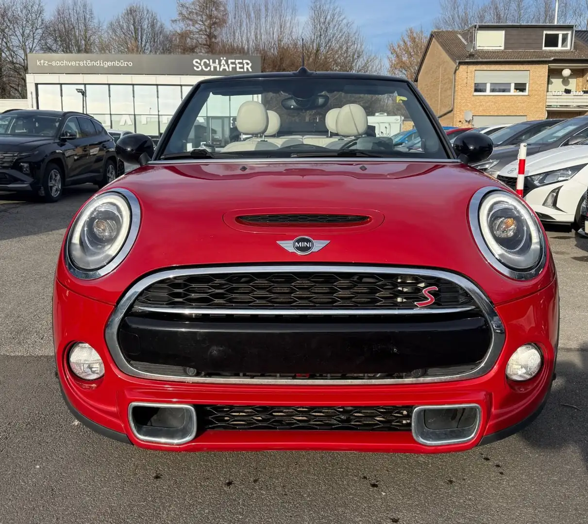 MINI Cooper SD Cabrio Navi Leder HUD Harman Chili Kam Rot - 2