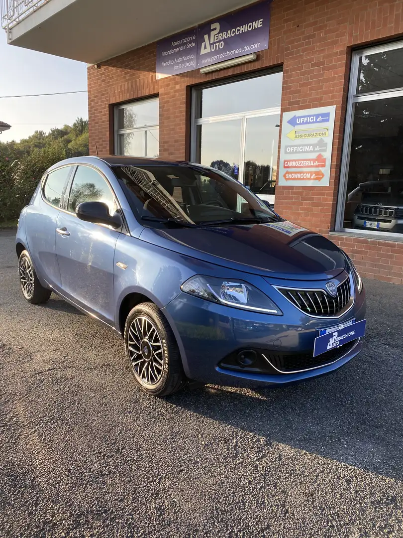 Lancia Ypsilon Ypsilon III 2021 1.0 firefly hybrid Platino s Blu/Azzurro - 1