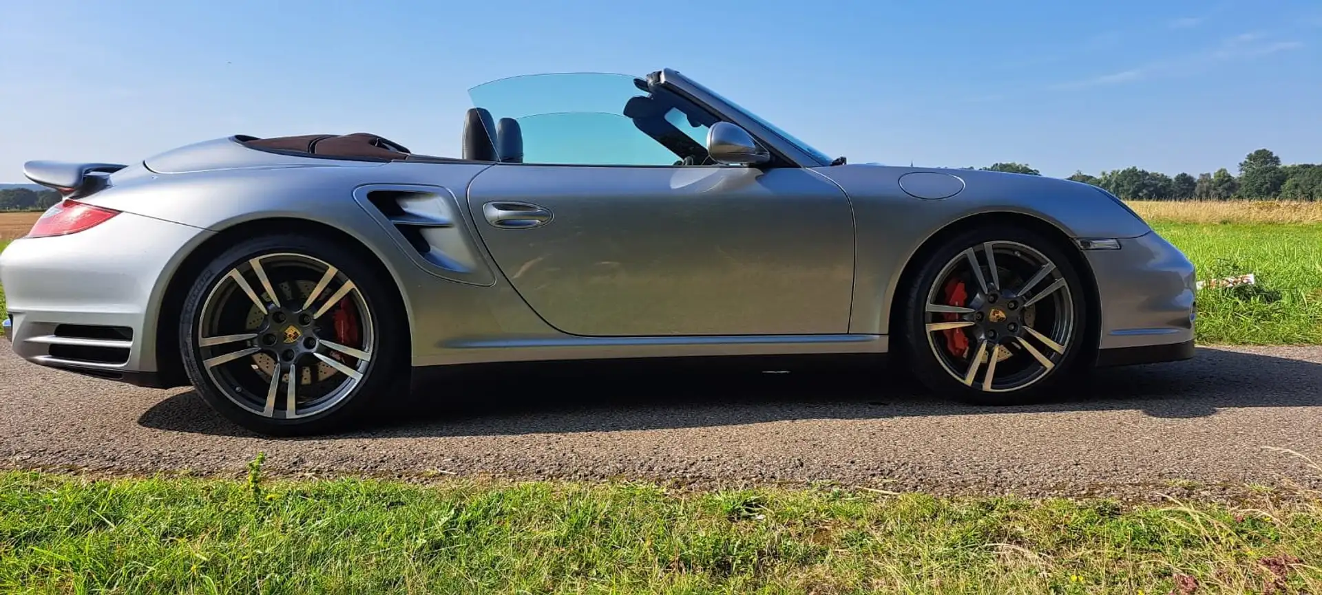 Porsche 997 Turbo Cabrio Gris - 2