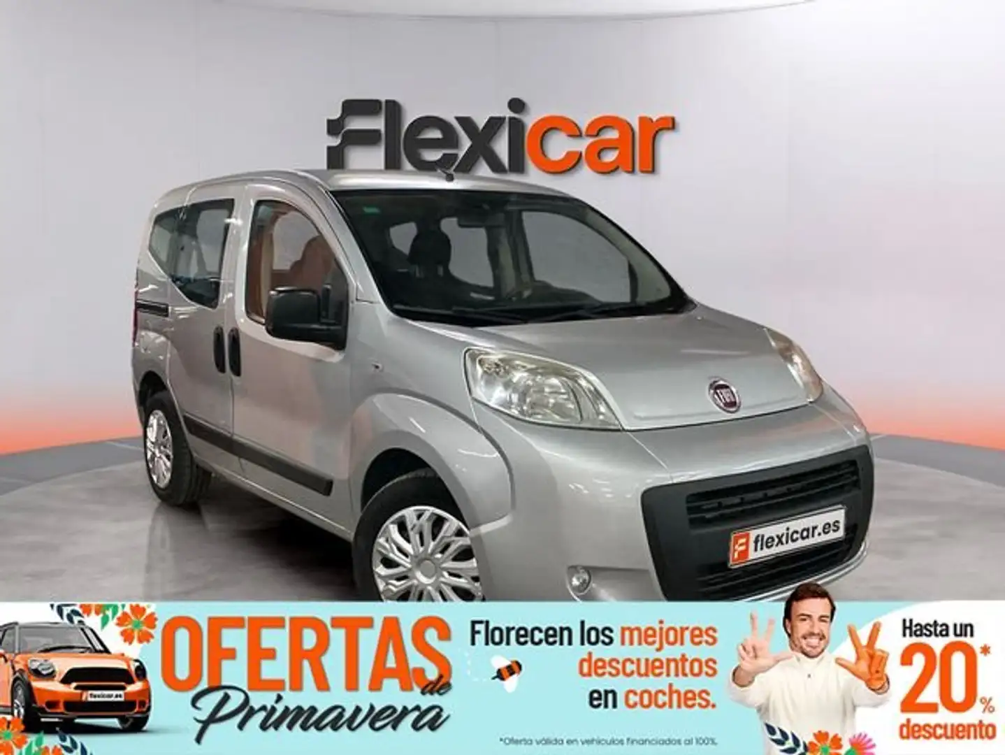 Fiat Qubo Dynamic 1.3 Multijet 80 E6 Gris - 1