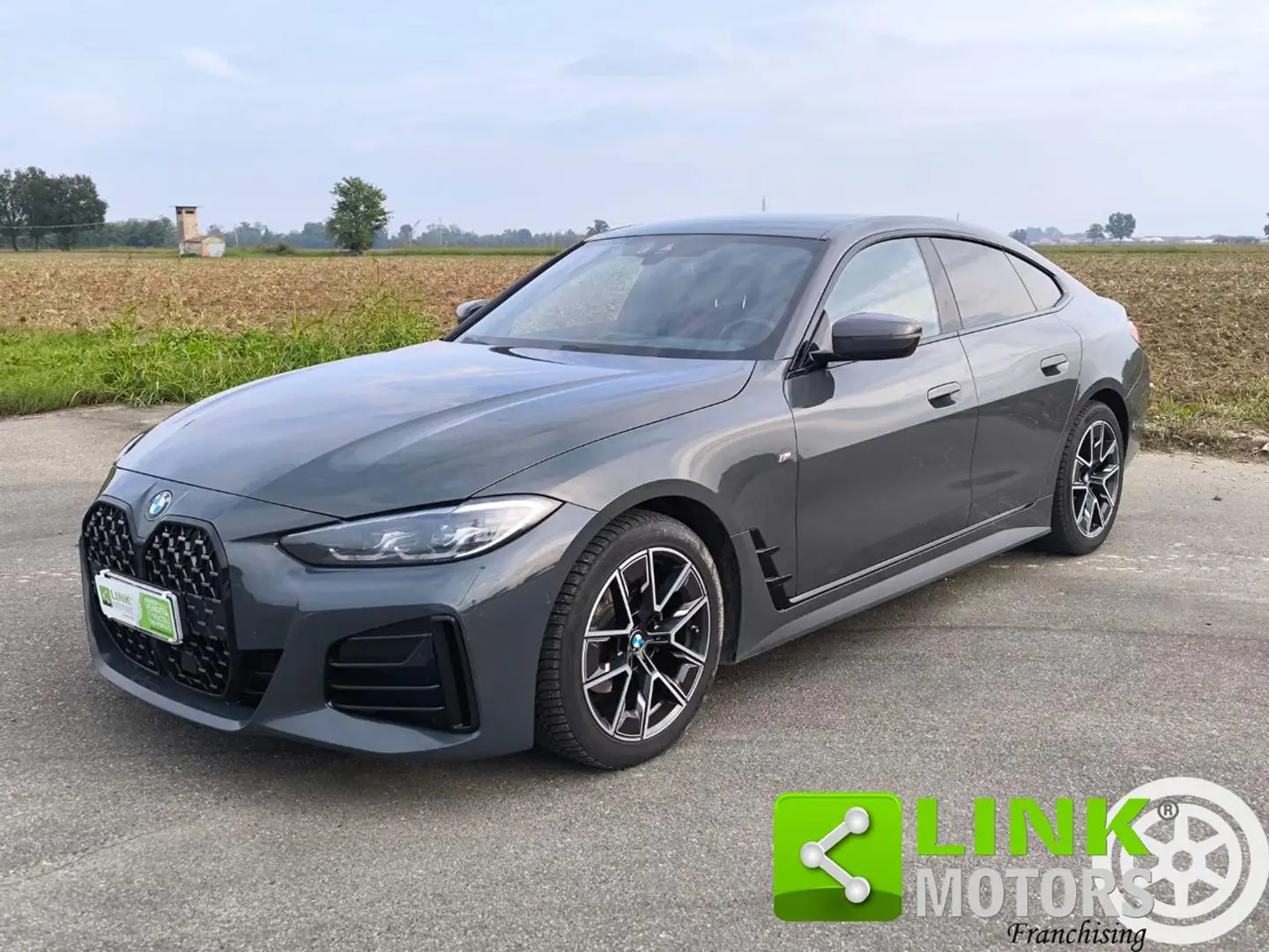 BMW 420 d xDrive 48V MSport Grigio - 1