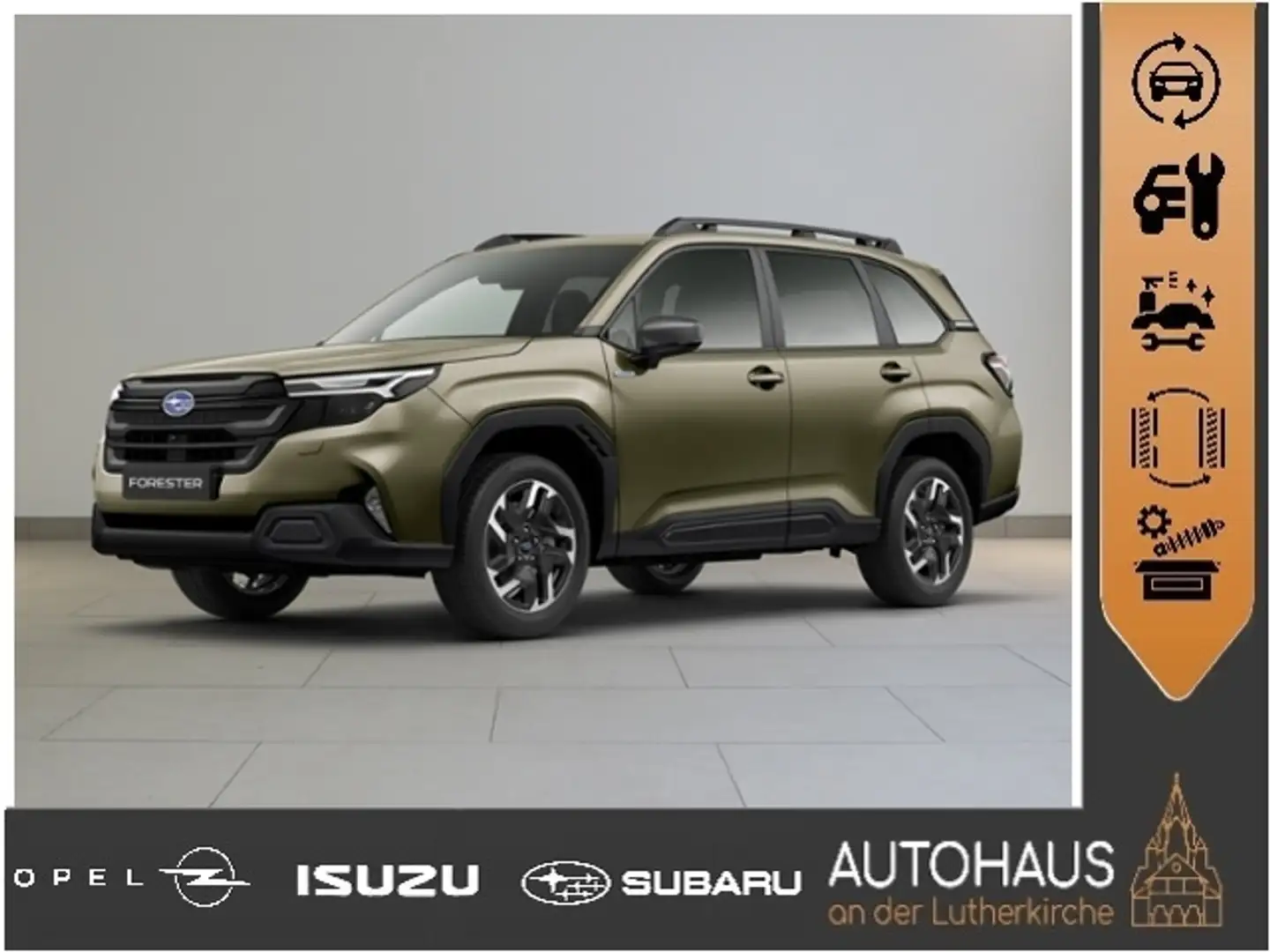 Subaru Forester 2.0ie e-BOXER Exclusive Grün - 1