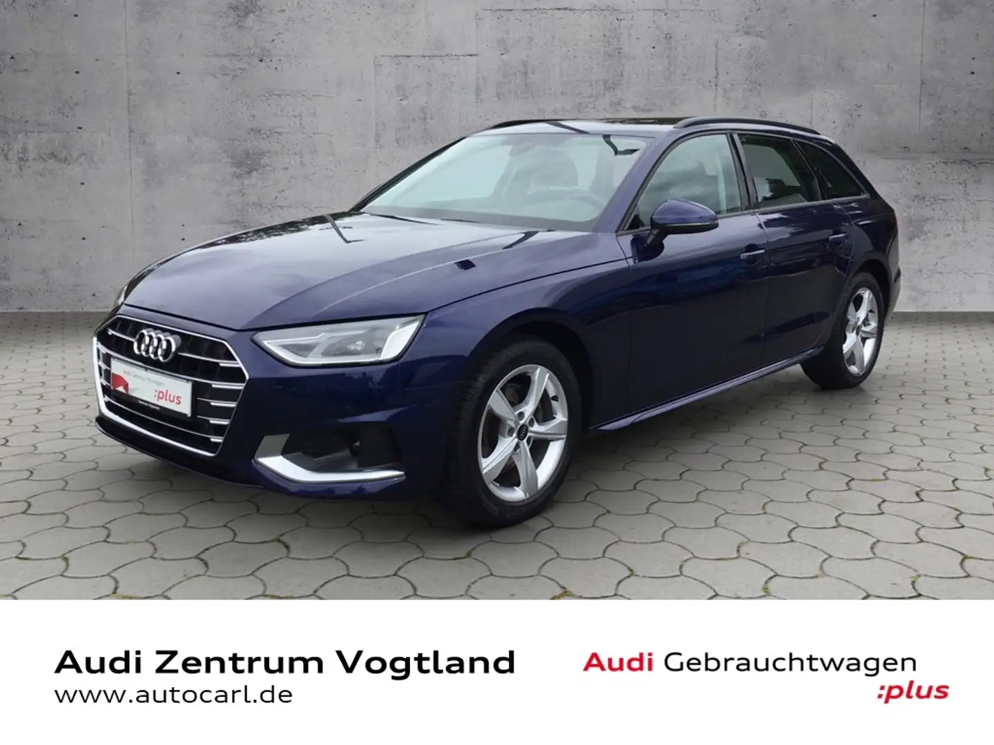 Audi A4 Avant advanced 35 TDI S-tronic Business KLIMA NAV Blau - 1