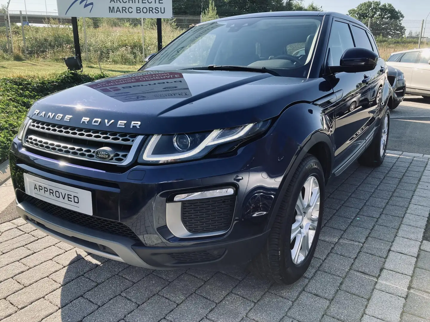 Land Rover Range Rover Evoque SE-CUIR-GPS-CAMERA-4X4 Bleu - 1