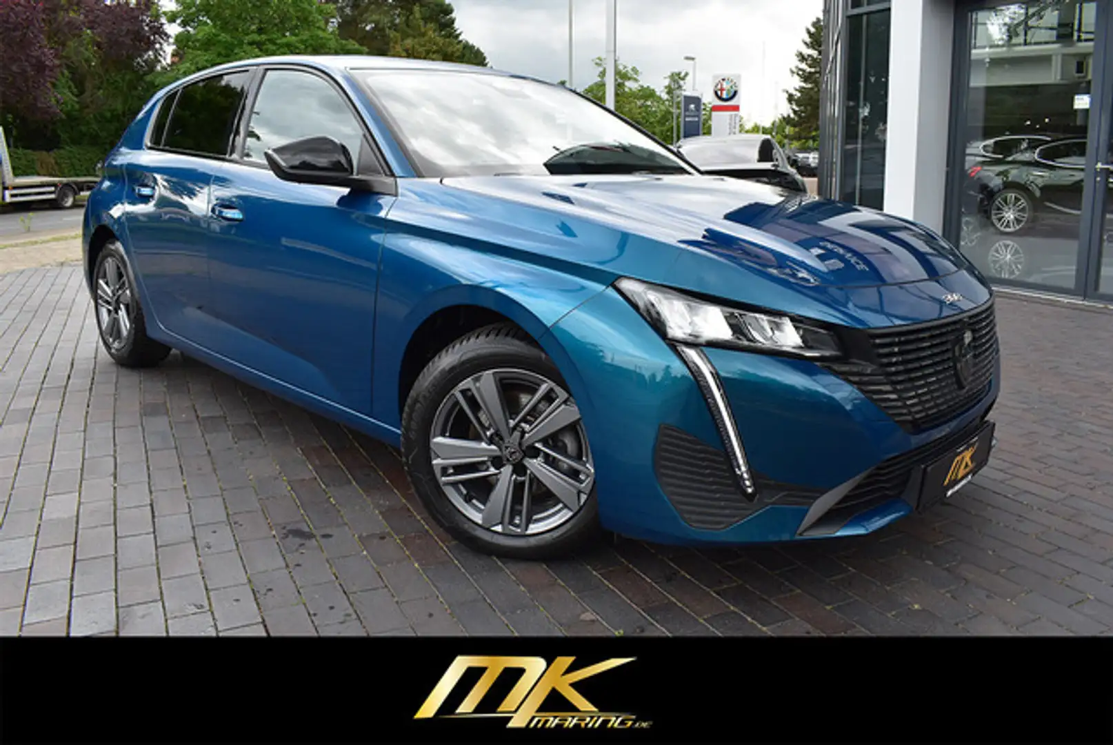 Peugeot 308 ALLURE PT 130 EAT8 *FULL-LED*CARPLAY*SHZ*ALU Blau - 1