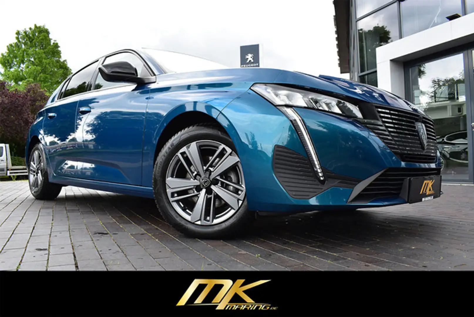 Peugeot 308 ALLURE PT 130 EAT8 *FULL-LED*CARPLAY*SHZ*ALU Blau - 2