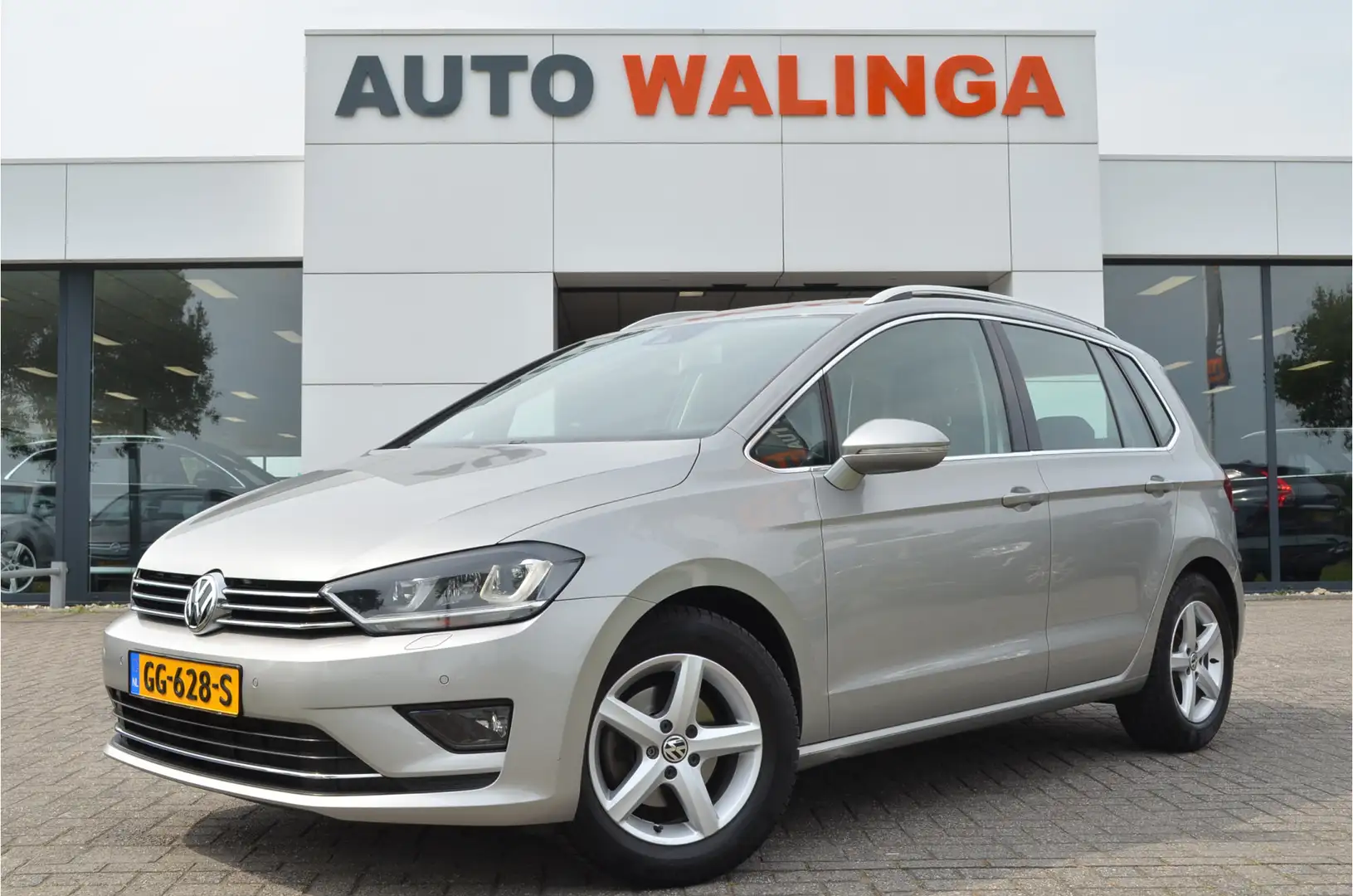 Volkswagen Golf Sportsvan 1.4 TSI Highline Xenon | Trekhaak | Navi | Stoelve Grijs - 1
