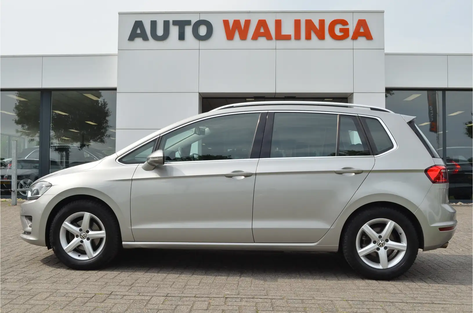 Volkswagen Golf Sportsvan 1.4 TSI Highline Xenon | Trekhaak | Navi | Stoelve Grijs - 2
