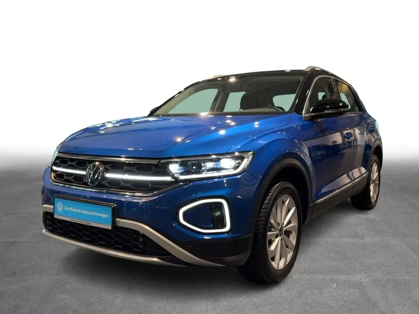 Volkswagen T-Roc 1.5TSI DSG Style NAVI AHK MASSAGE 3J-Garan Blau - 2