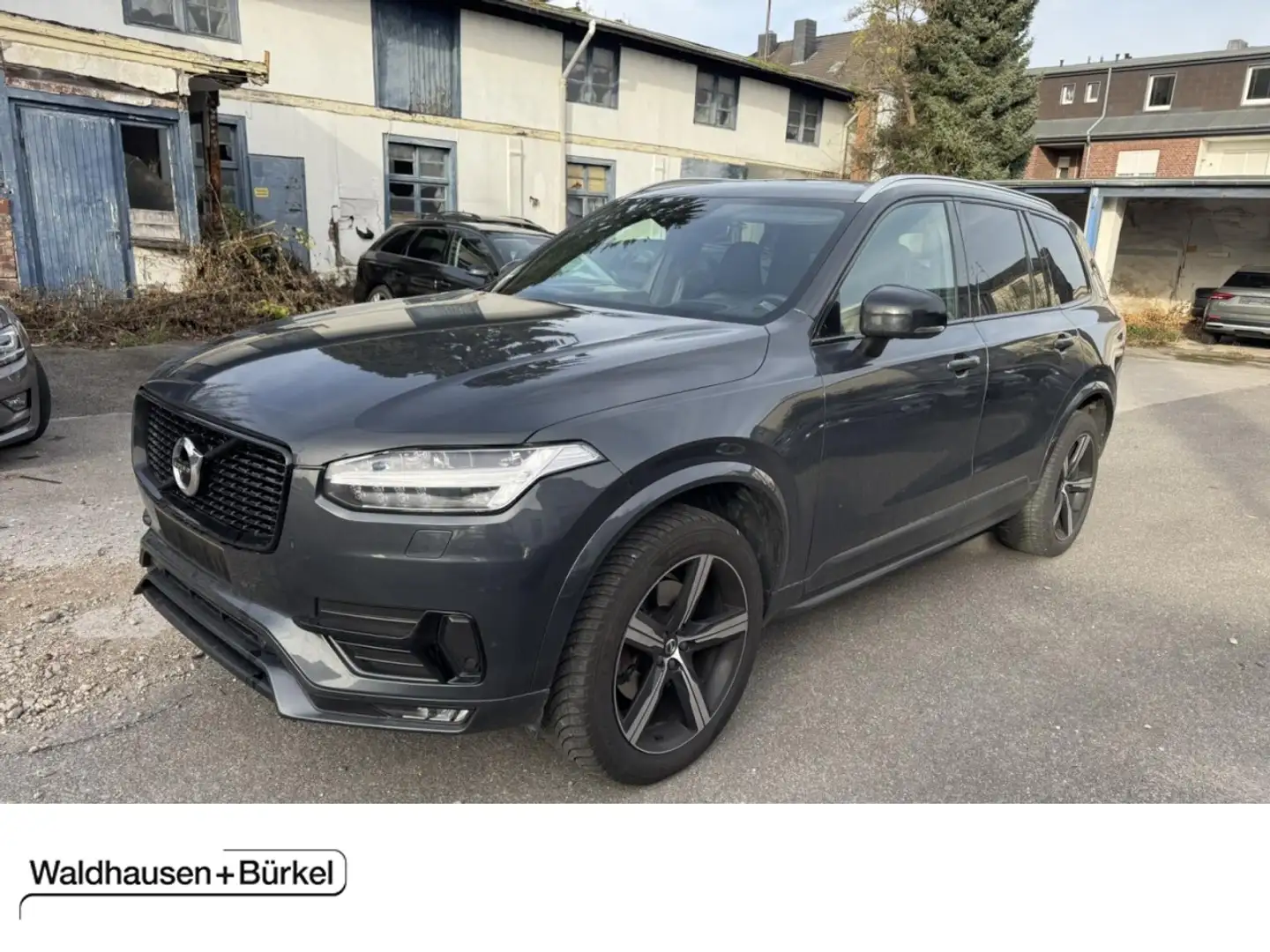 Volvo XC90 T5 R-Design AWD Standheizung + HUD + Pano. Klima Grau - 1