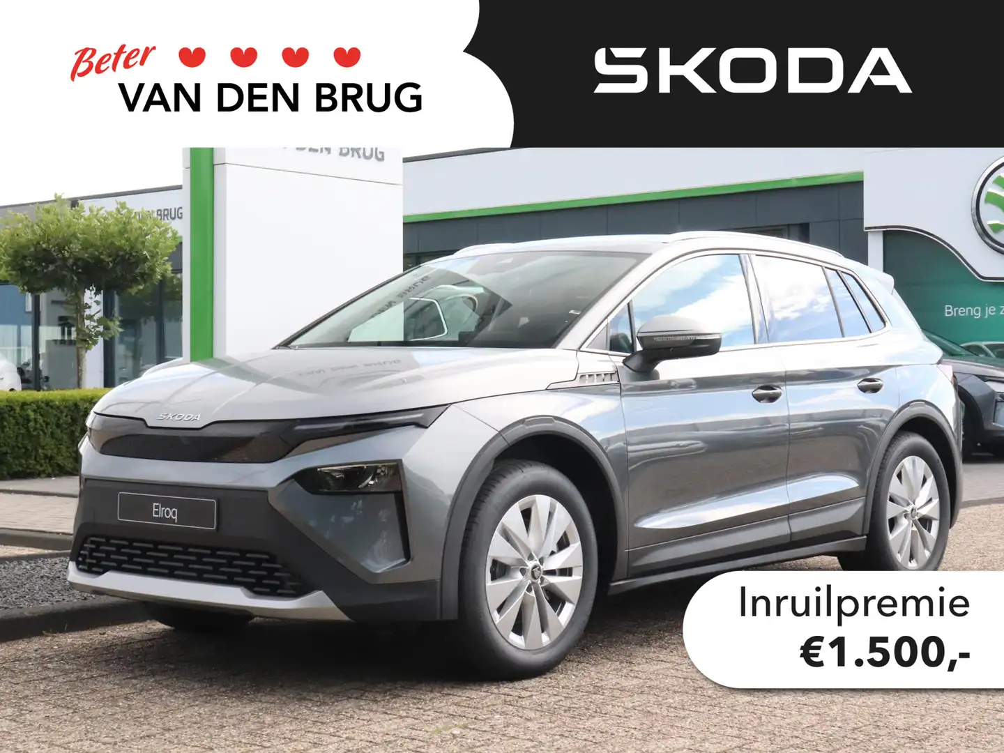 Skoda Elroq 85 Business Edition - Tour | Trekhaak | Camera | S Gris - 1