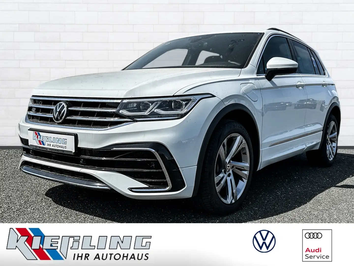 Volkswagen Tiguan R-Line HYBRID KLIMA LED NAVI ALU Weiß - 1