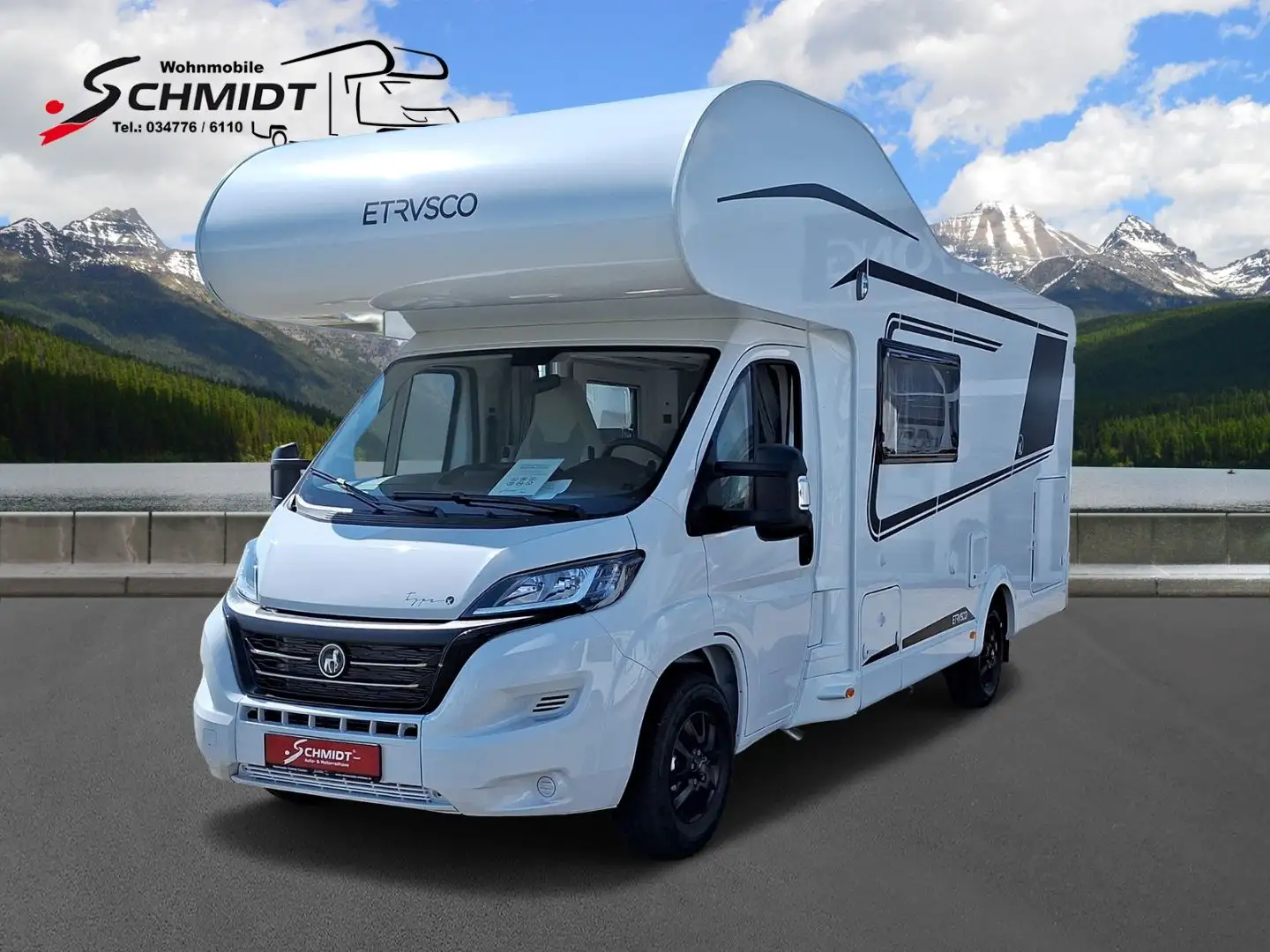 Etrusco A 7300 DB Chassis Comfort 156L SICHERHEITSP Weiß - 1