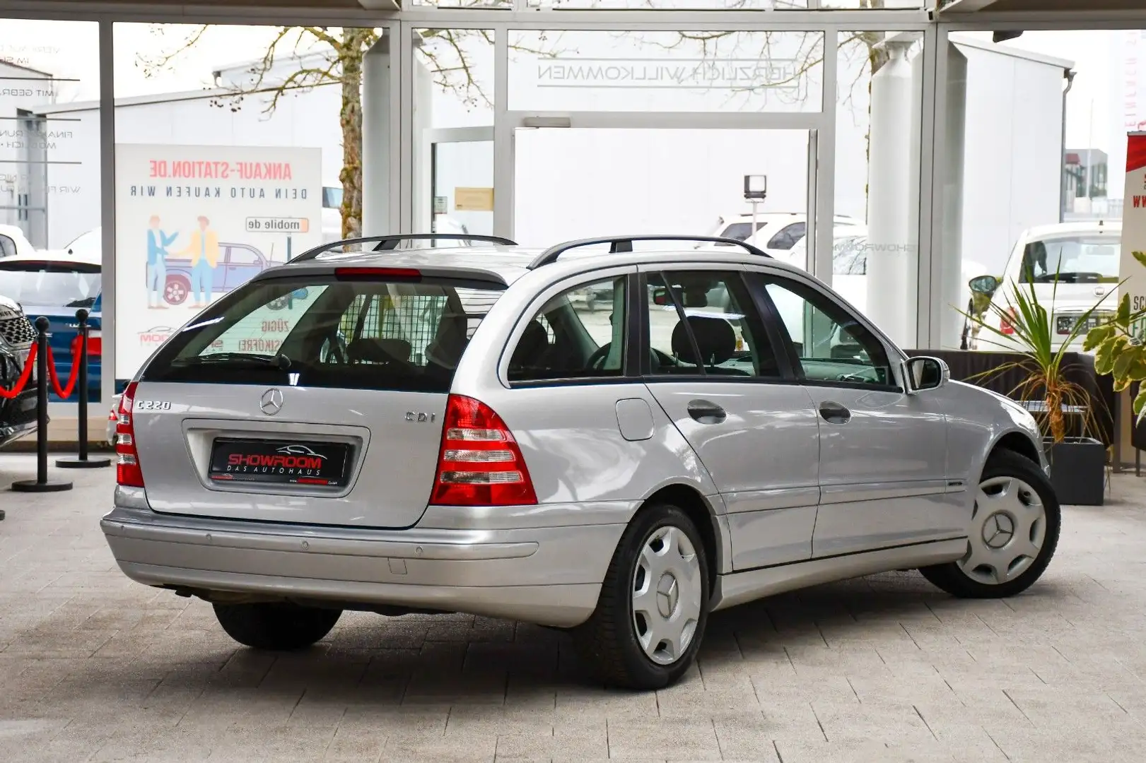 Mercedes-Benz C 220 C T-Modell CDI 1.Hand Rentner 45tkm! Argent - 2