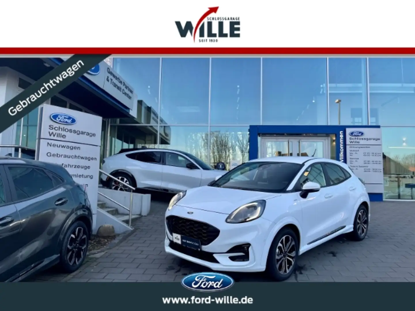 Ford Puma ST-Line Fahrerassistenz-/Winter-Paket Kamera Blanco - 1