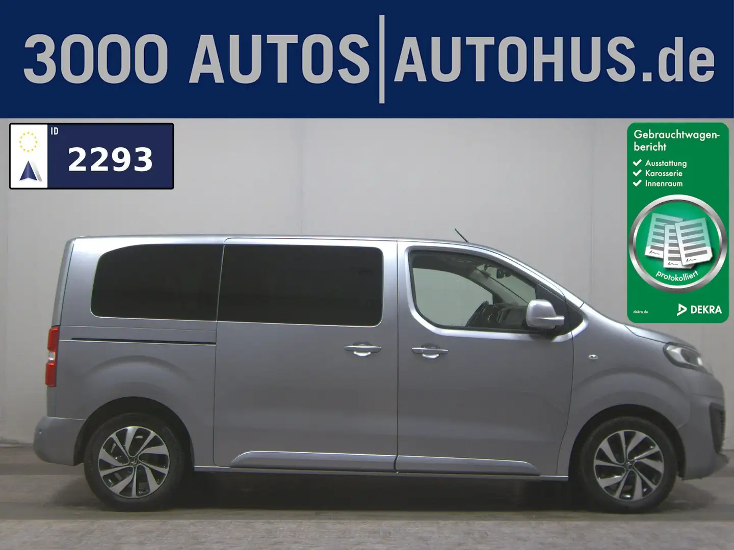 Citroen Spacetourer 2.0 BlueHDi Shine 8-Sitze Leder Ahk Grau - 1