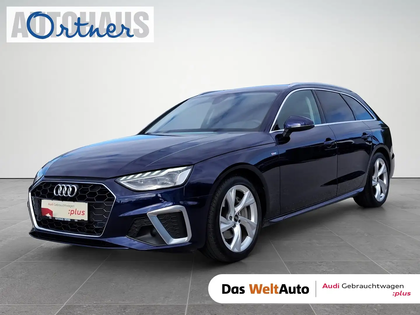 Audi A4 40 TFSI S line Blau - 1