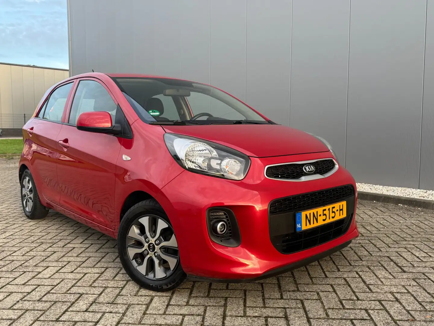 Kia Picanto Frisse 1.0 CVVT (Airco) PlusLine + 1 Jaar garantie Rood - 2
