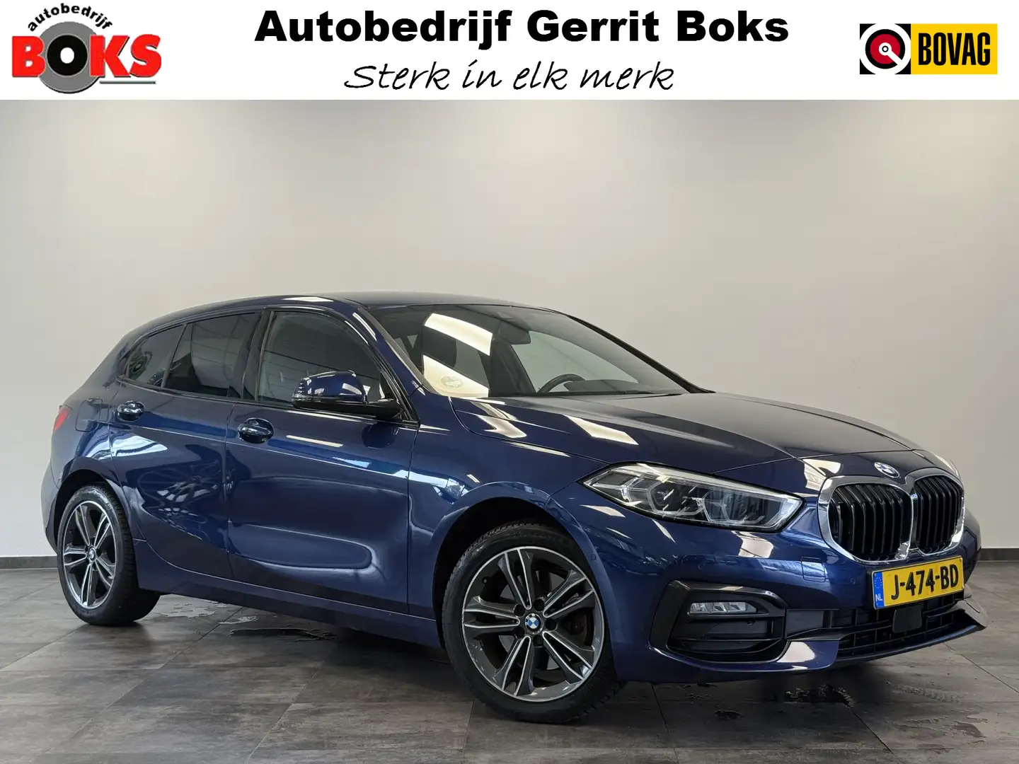 BMW 118 1-serie 118i Executive Edition Cruise/Climate PDC Bleu - 1