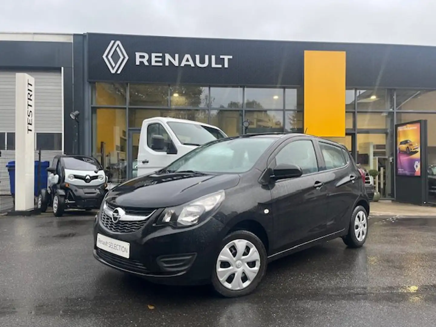 Opel Karl ECOTEC Enjoy Zwart - 1