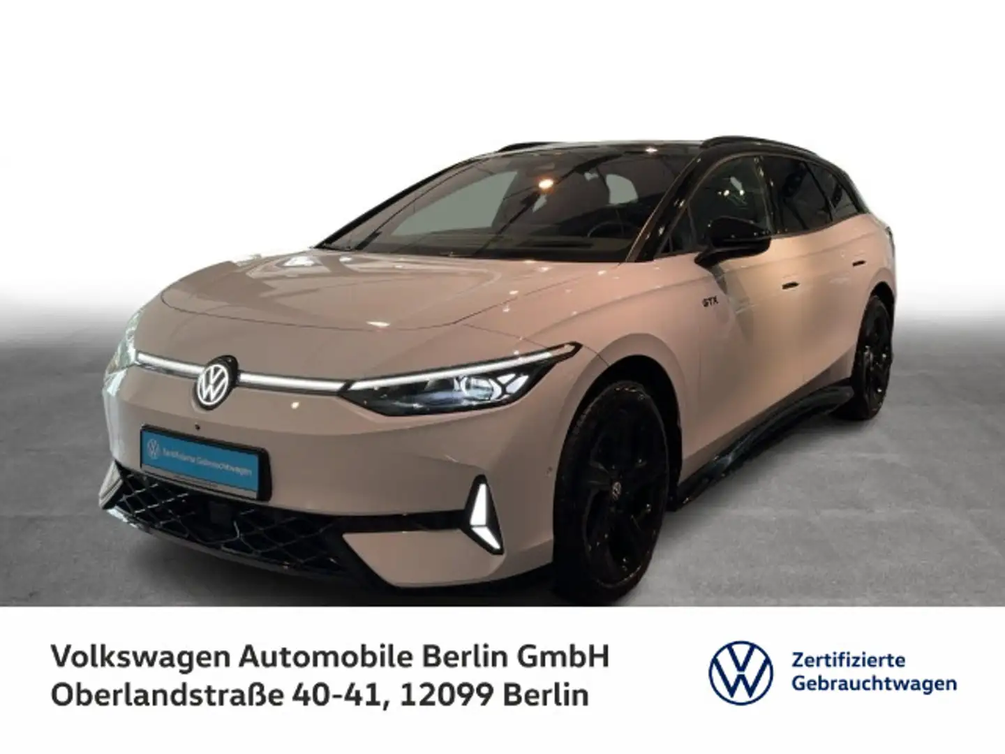 Volkswagen ID.7 Tourer GTX 4x4 NAVI AHK W-Pumpe 3J-Garantie Blanc - 1