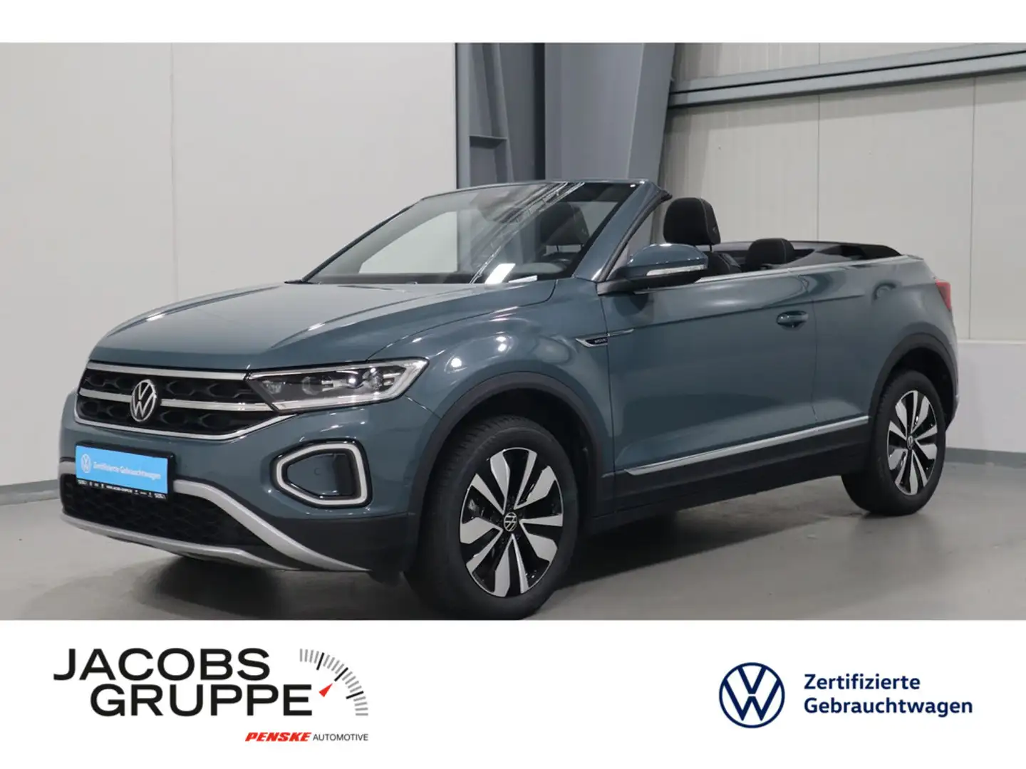 Volkswagen T-Roc Cabriolet 1.0 TSI Style Navi*AHK*CAM*SHZ Move Blu/Azzurro - 1