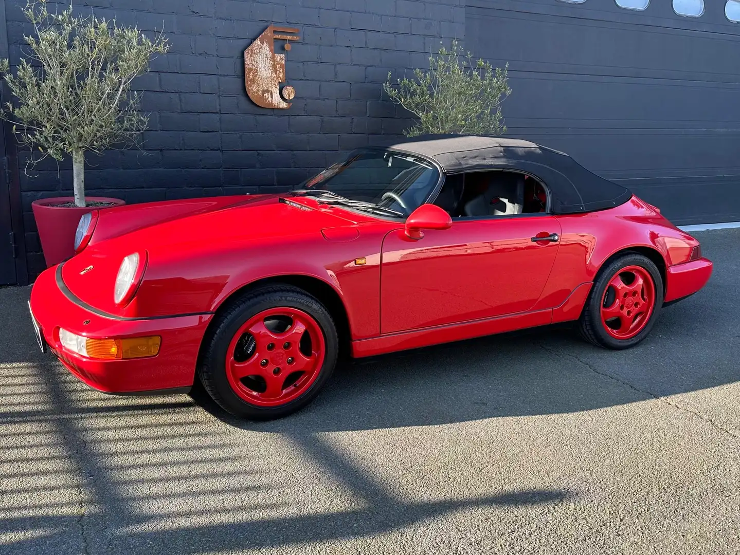 Porsche 964 Speedster Rouge - 2