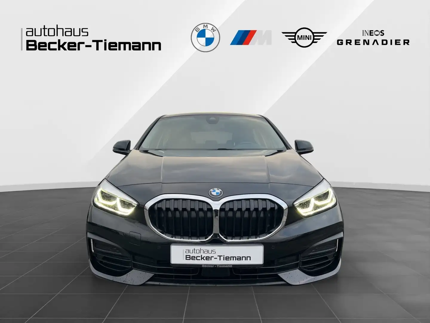 BMW 116 i Automatik/LivePro/CarPlay/LED/Tempomat/PDC/DAB Schwarz - 2