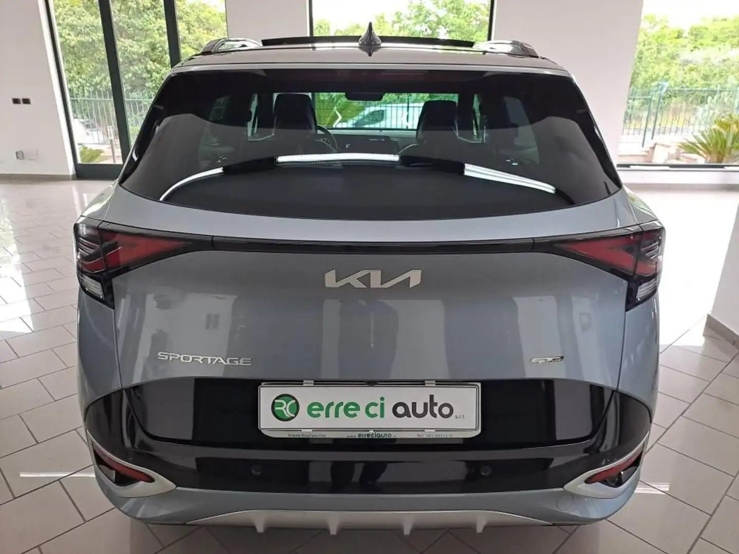 Kia Sportage 1.6 CRDi MHEV 2WD DCT GT-line Plus + TETTO Gris - 2
