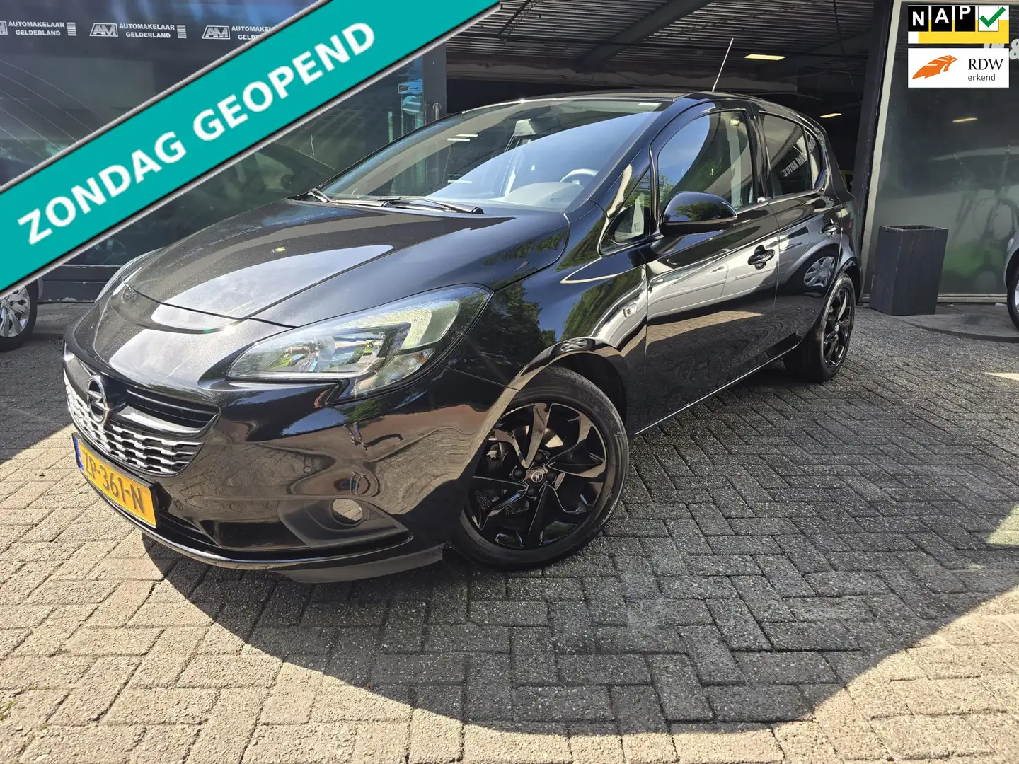 Opel Corsa 1.4 Innovation | 12MND GARANTIE |NW APK | STUUR-ST Nero - 1