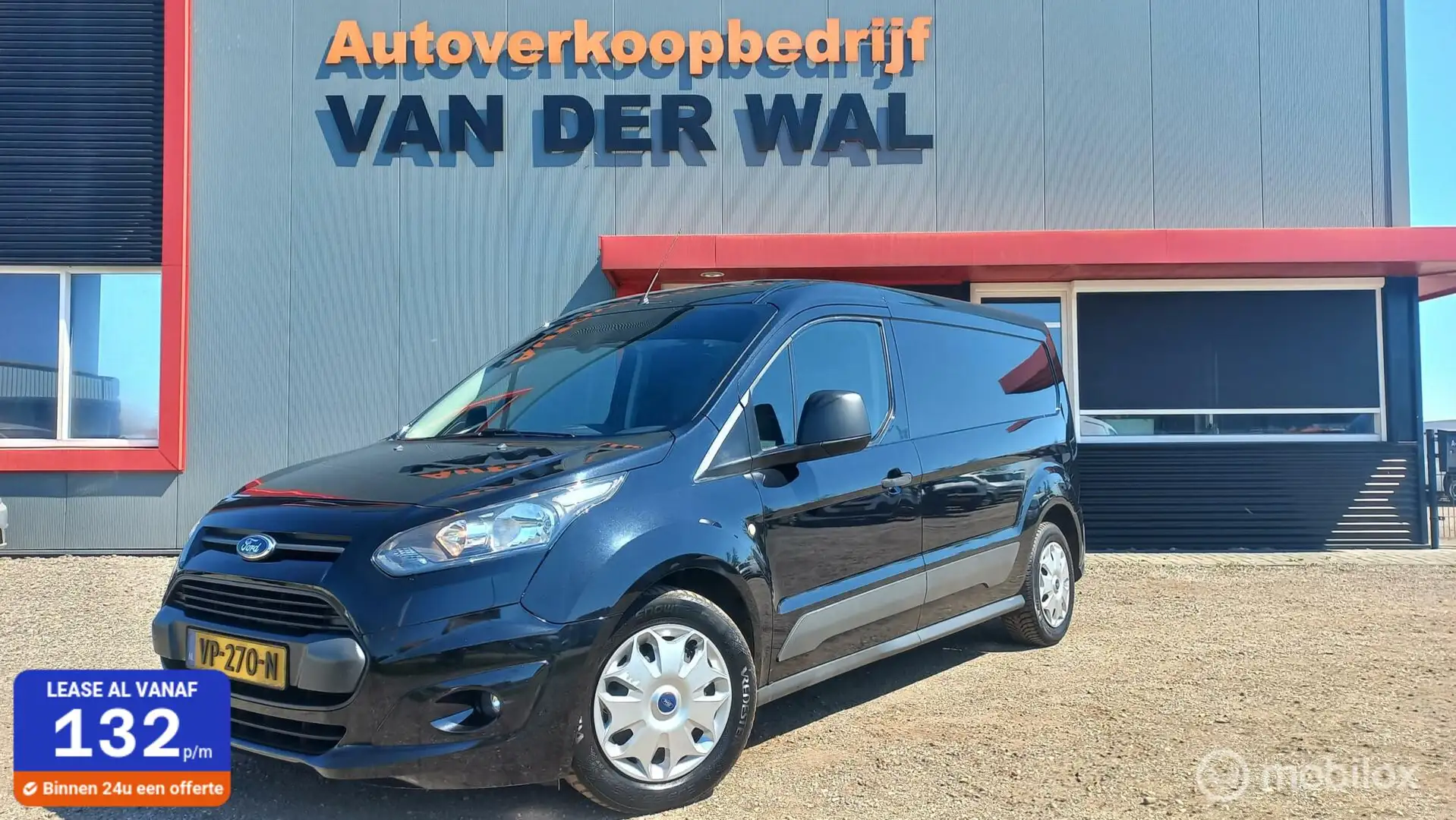 Ford Transit Connect 1.6 TDCI L2 Ambiente/AIRCO/CRUISECONTROL/NAVIGATIE Noir - 1
